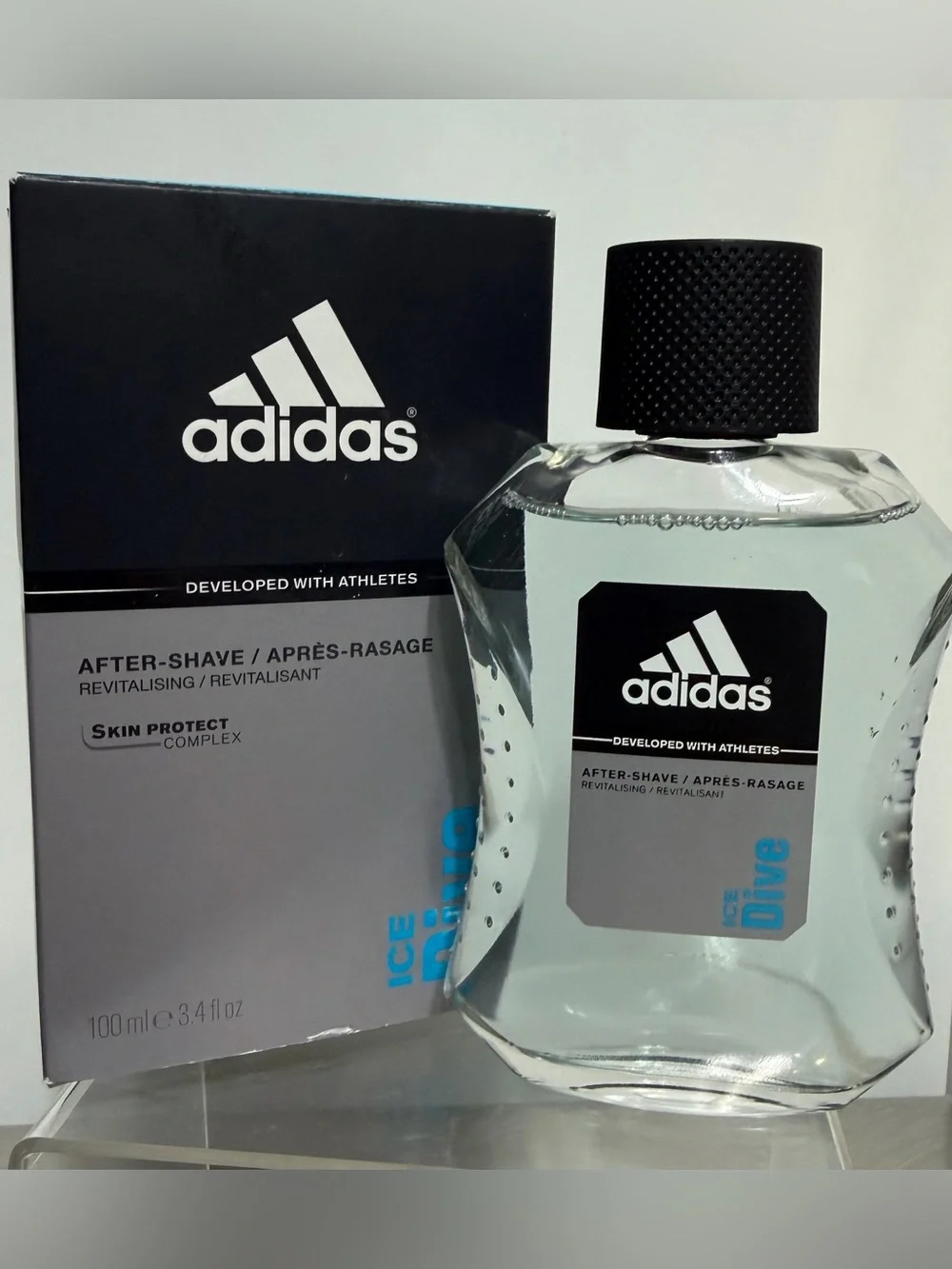 ADIDAS After Shave ICE DIVE 3.4 fl oz (100mL) ~ NEW IN BOX